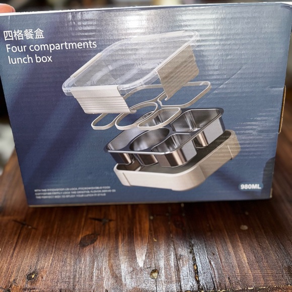 White Food Storage Container - Picture 2 of 2